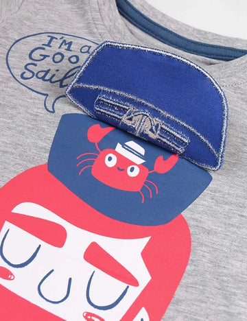 Sailor Short Sleeve T-Shirt and Shorts Set